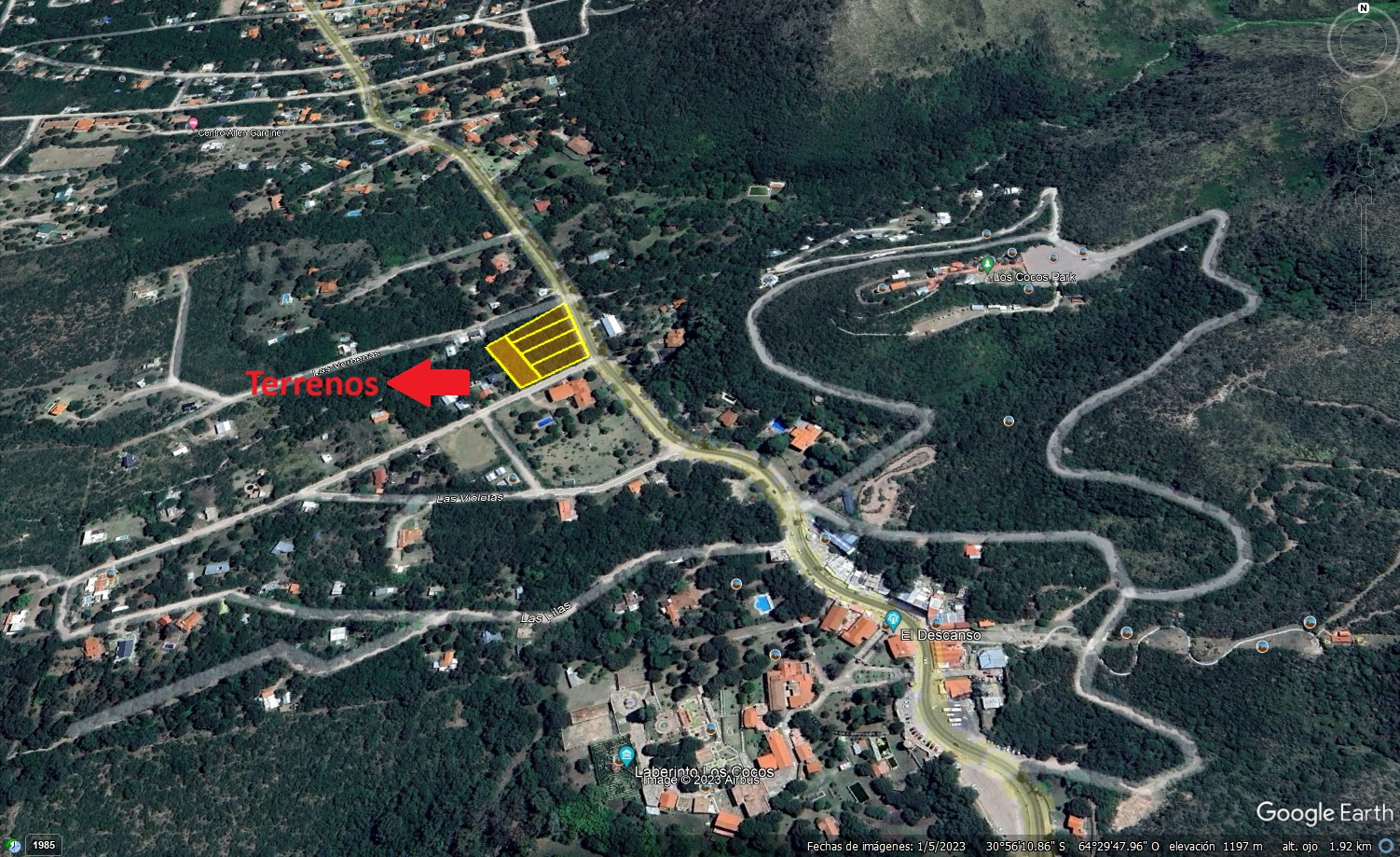 TERRENO B° CENTRO - LOS COCOS