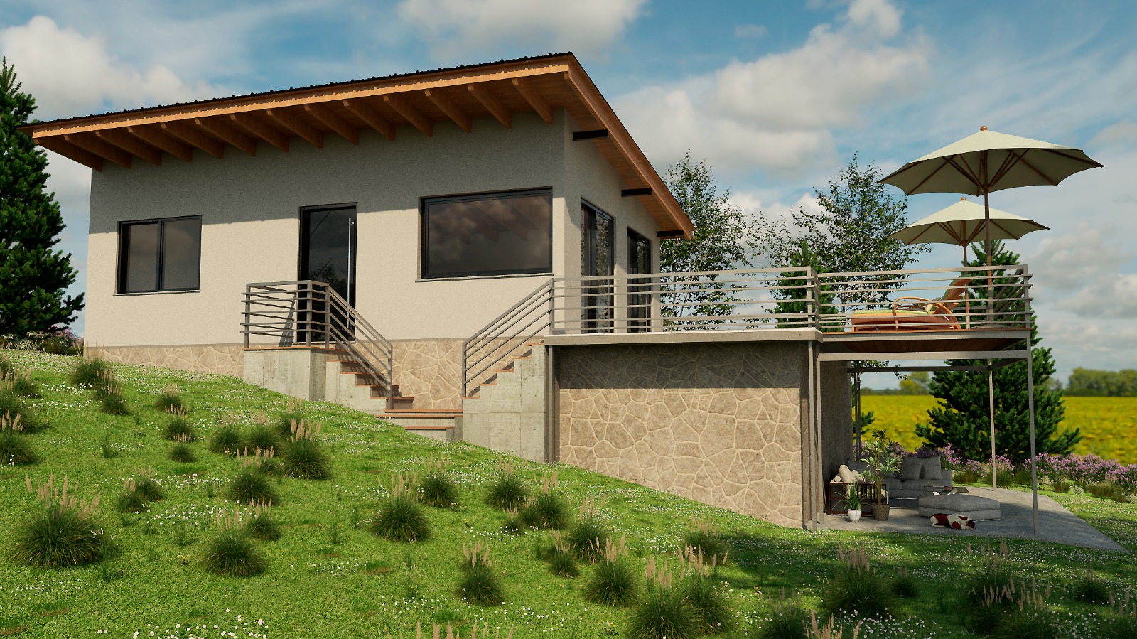 CASA A ESTRENAR B° BALCON PUNILLA - VILLA GIARDINO.-