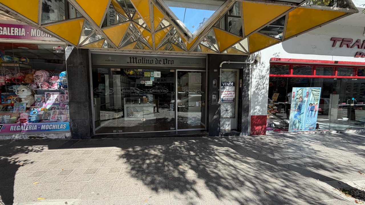 LOCAL COMERCIAL + 2 DEPARTAMENTO - AV. EDEN - CENTRO - LA FALDA.-